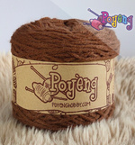 Benang Soft Akrilik Poyeng Polos SA C4 (bistre brown)